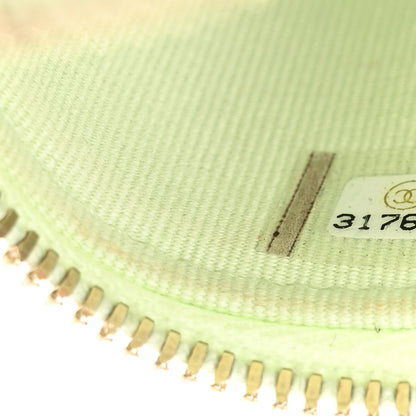 Chanel Caviar Quilted Small Handle With Care Vanity Case With Chain Light Green 7 of 11