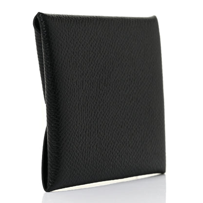 Hermes Epsom Bastia Coin Purse Black 3 of 8