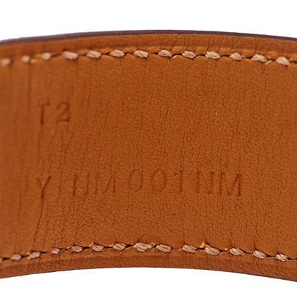 Hermes Epsom Collier de Chien CDC 24 Bracelet T2 Gold 6 of 8