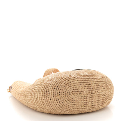 Loewe Raffia Mini Slit Tote Bag Natural Tan 4 of 12