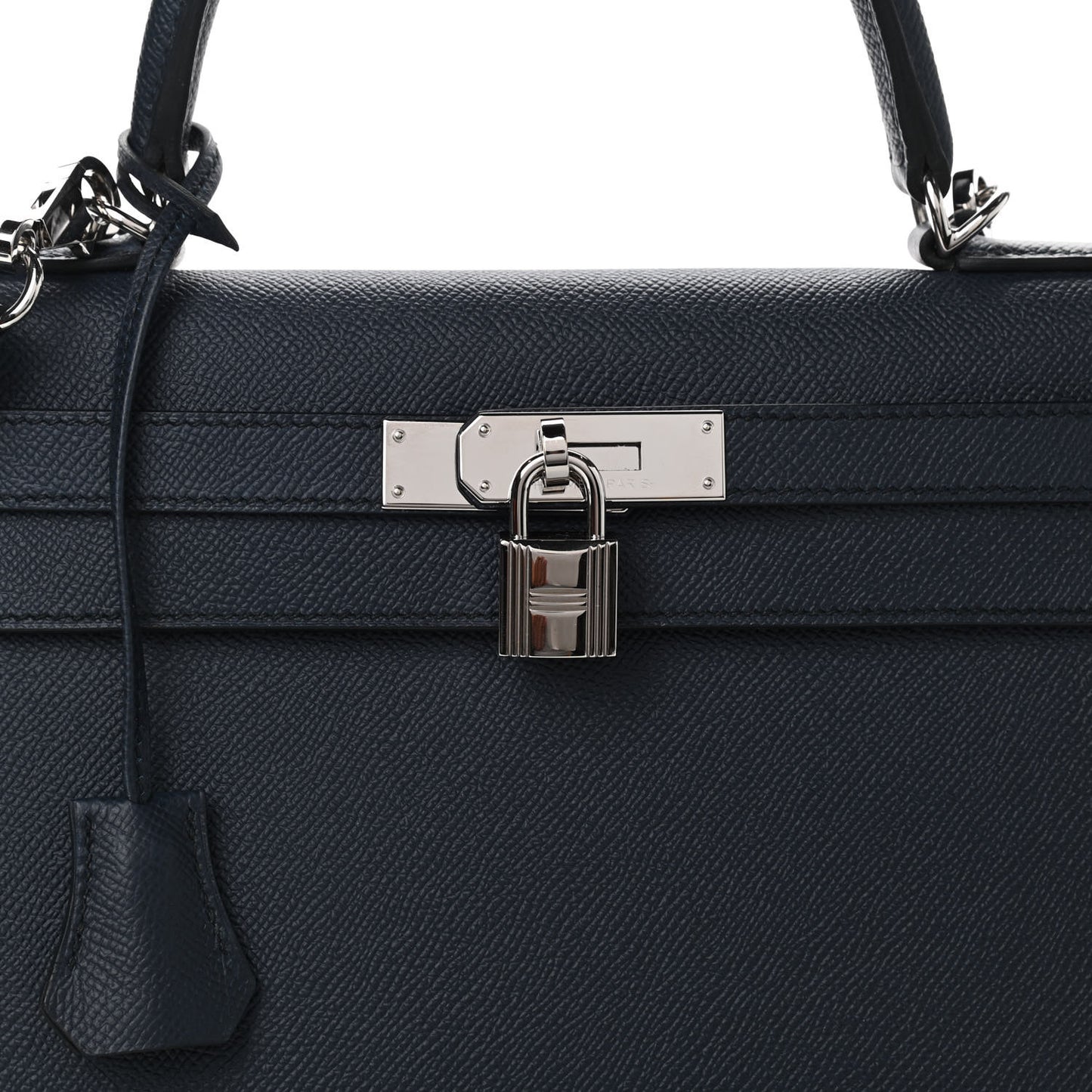 Epsom Kelly Sellier 28 Bleu Indigo