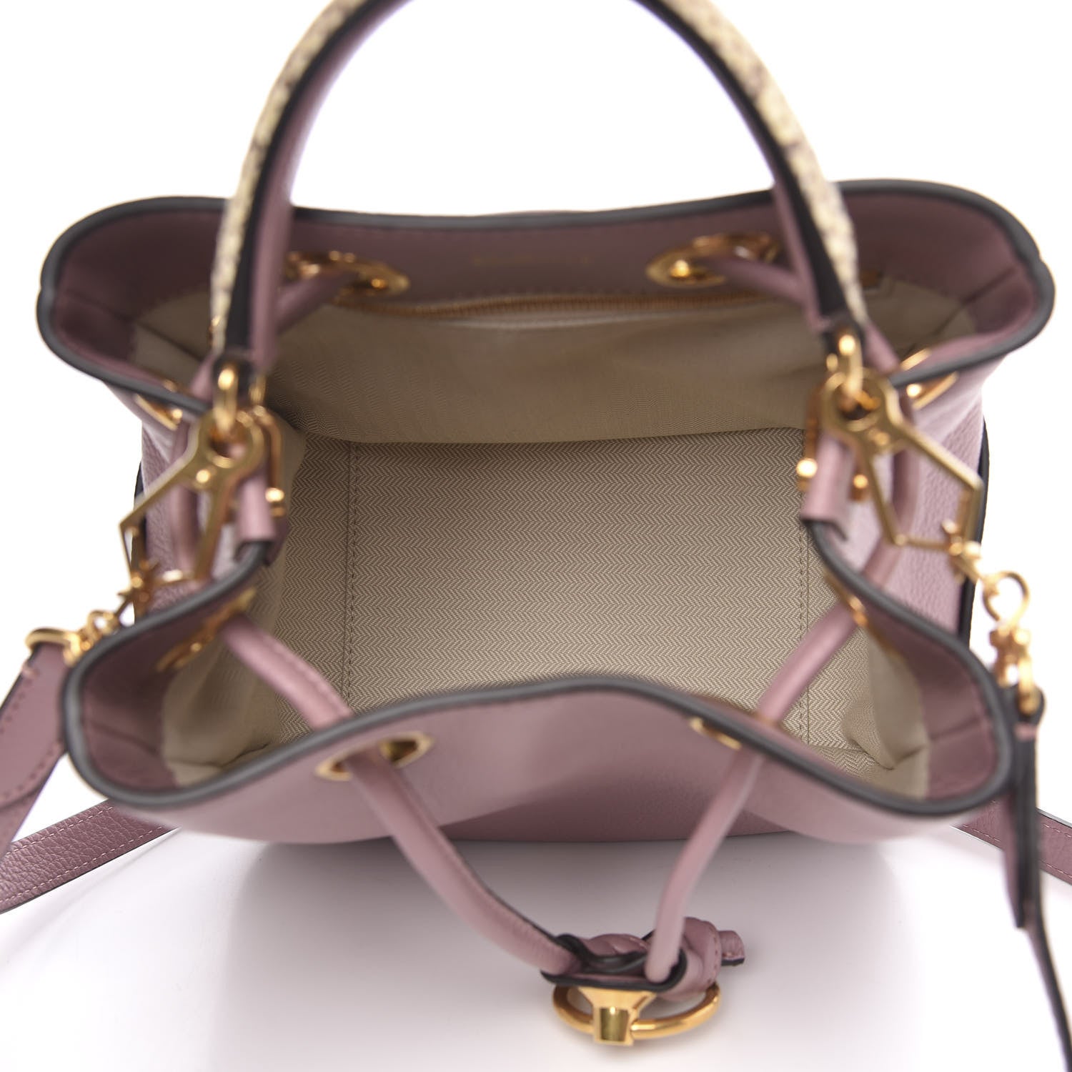 Mulberry Small Classic Grain Ayers Small Hampstead Mocha Rose 5 of 8