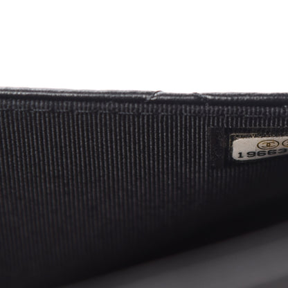 Chanel Lambskin Quilted Wallet On Chain WOC Black 10 of 12