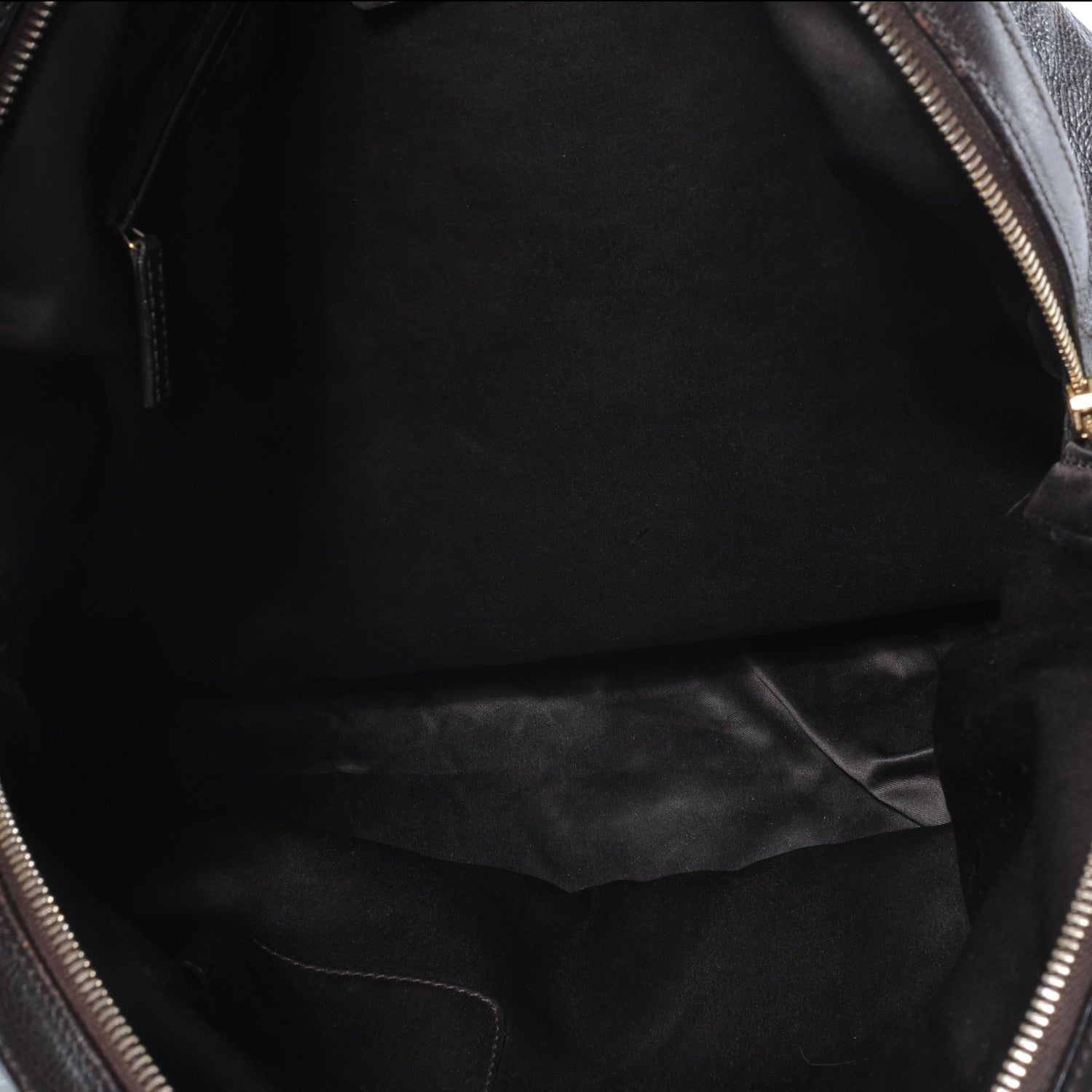 Saint Laurent Leather Oversized Muse Dark Brown 4 of 9