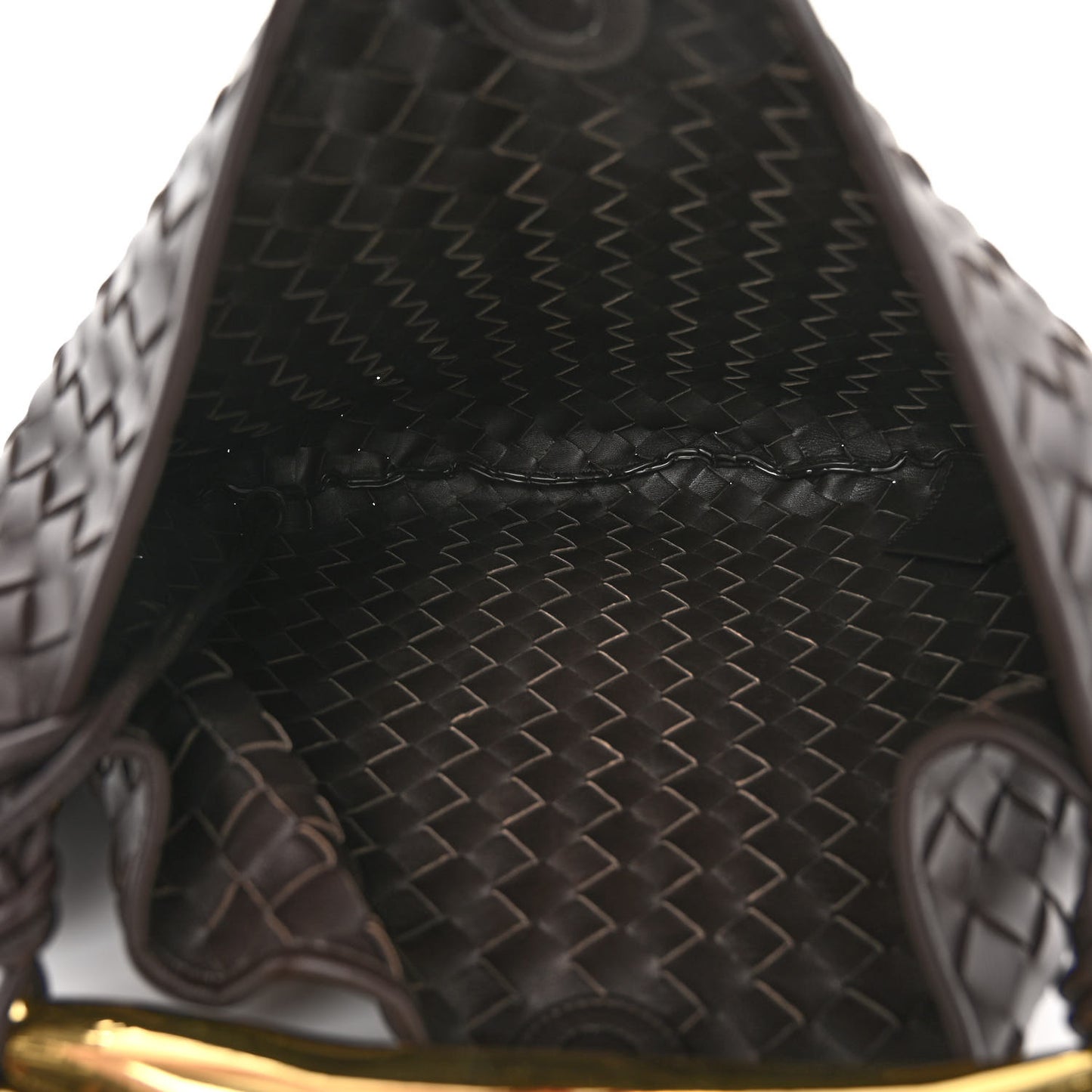 Nappa Intrecciato Medium Sardine Bag Fondant