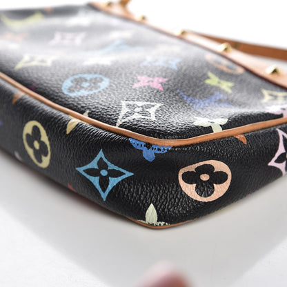 Louis Vuitton Monogram Multicolor Pochette Accessories Black 9 of 17