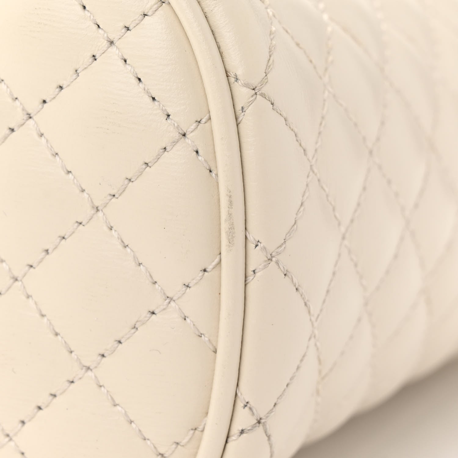 Gucci Calfskin Trapuntata Zumi Belt Bag Off White 11 of 11