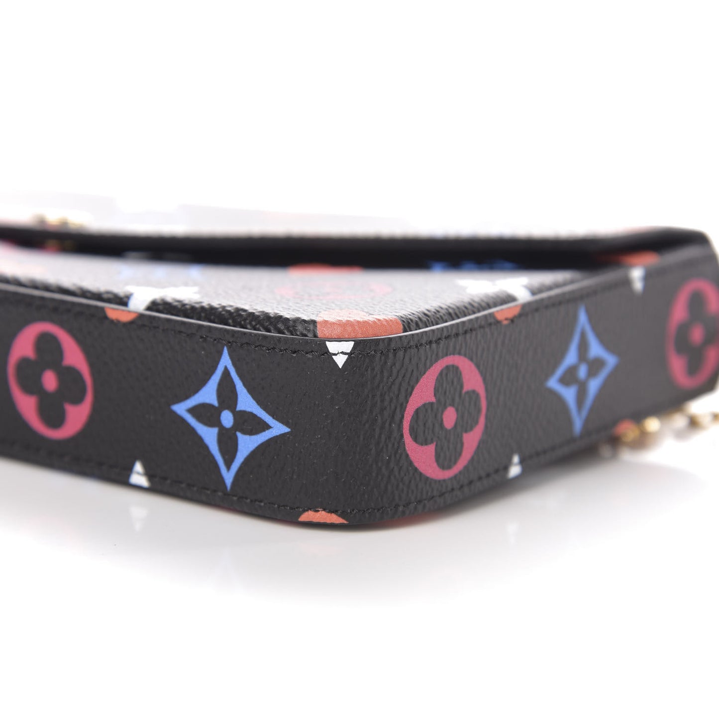 Game On Felicie Chain Wallet Black