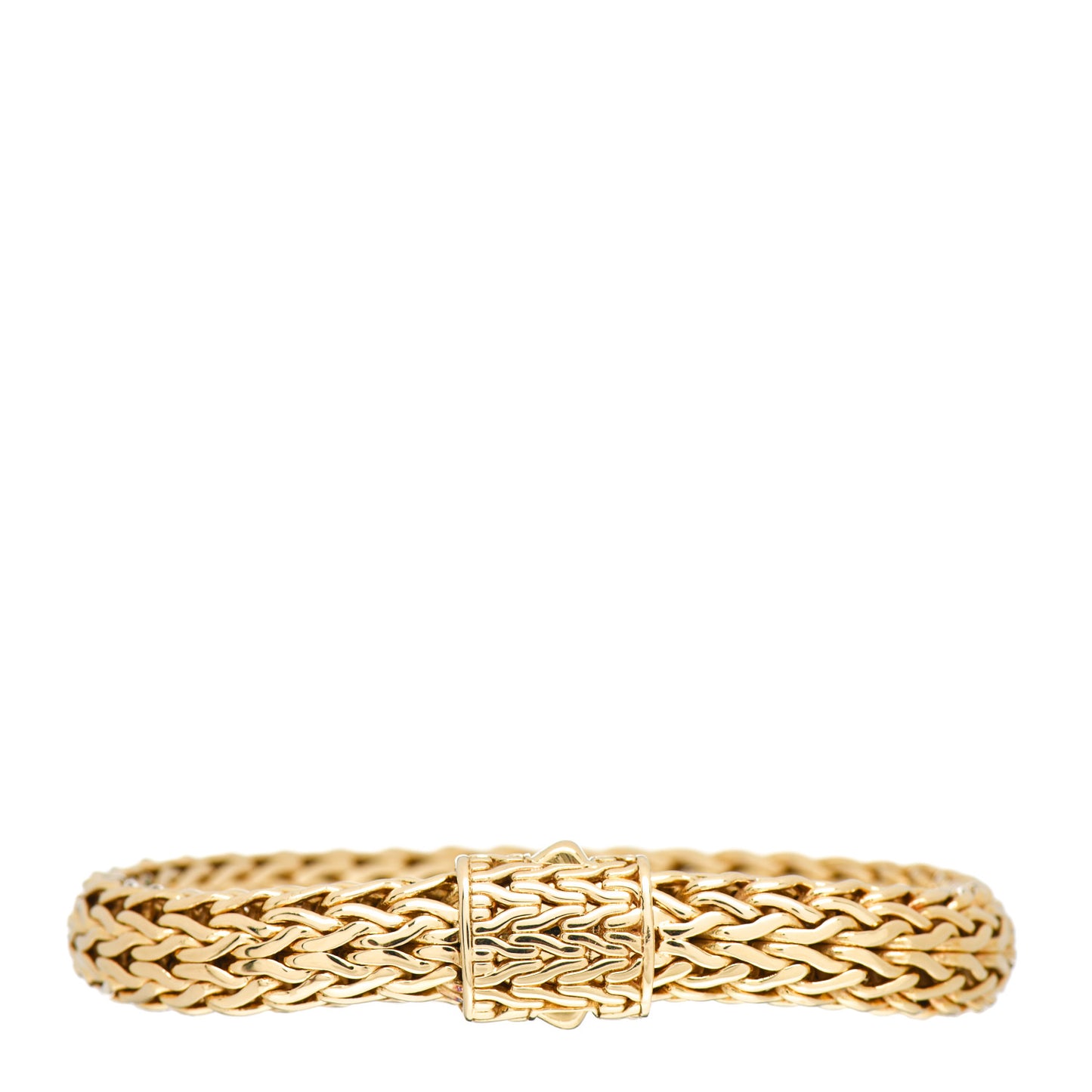 18K Yellow Gold 10mm Classic Chain Bracelet
