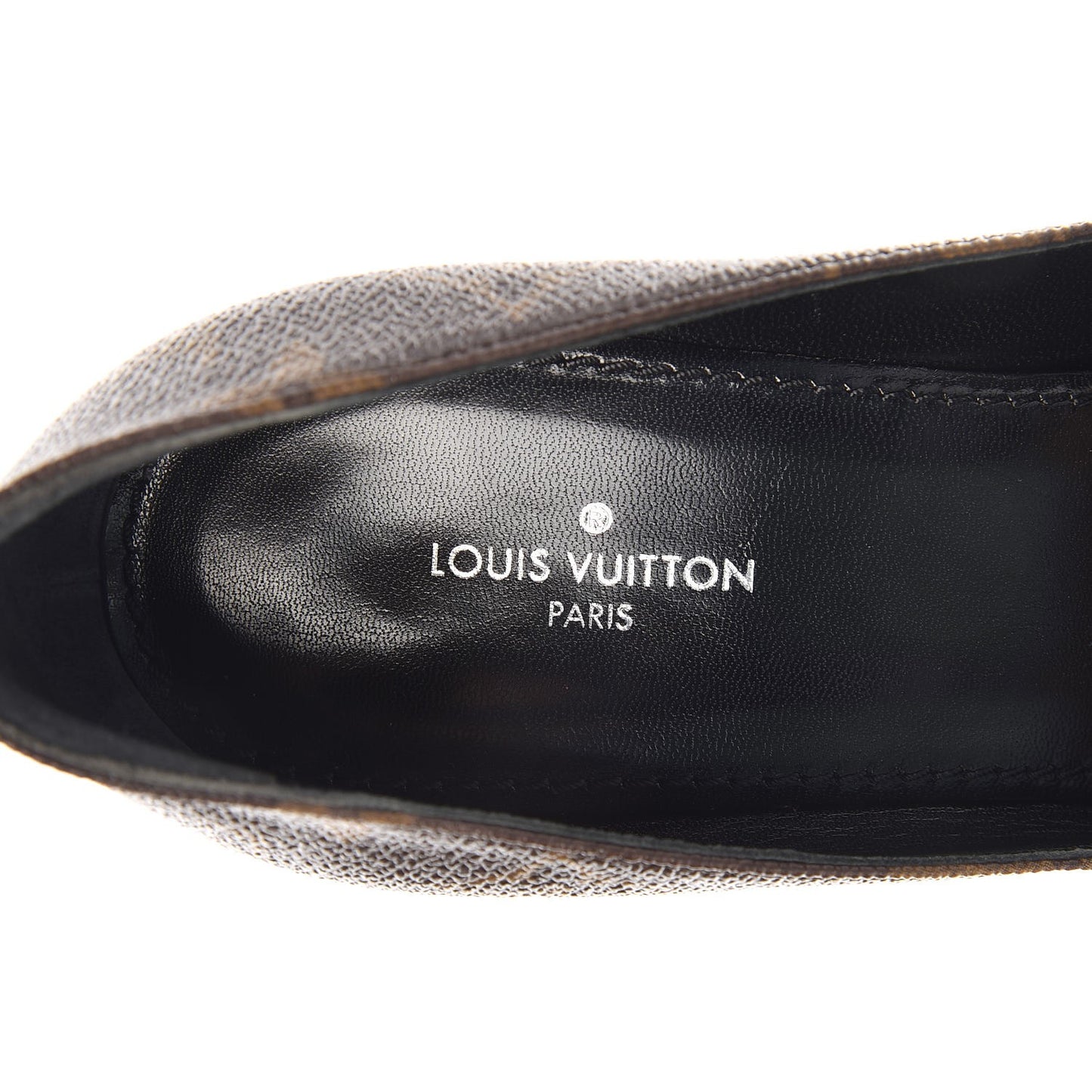 Patent Monogram Fetish Pumps 34.5