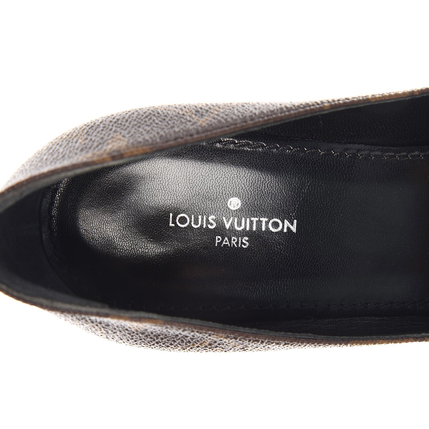 Louis Vuitton Patent Monogram Fetish Pumps 34.5 9 of 11