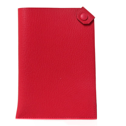 Hermes Chevre Chamkila Tarmac PM Passport Holder Rose Extreme 1 of 9