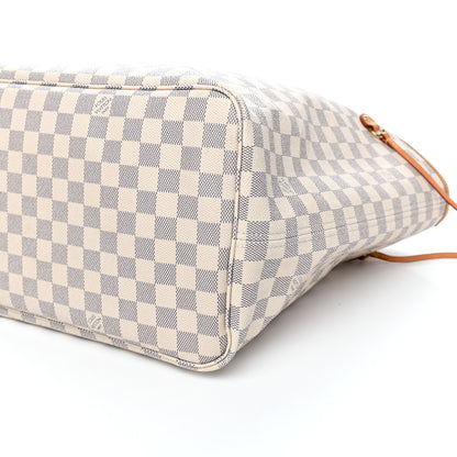 Louis Vuitton Damier Azur Neo Neverfull GM Rose Ballerine 10 of 12