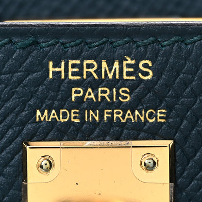 Hermes Epsom Kelly Sellier 25 Vert Cypress 22 of 35