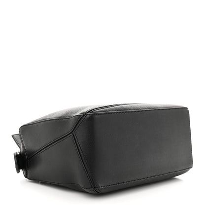Loewe Calfskin Small Puzzle Bag Black 4 of 11