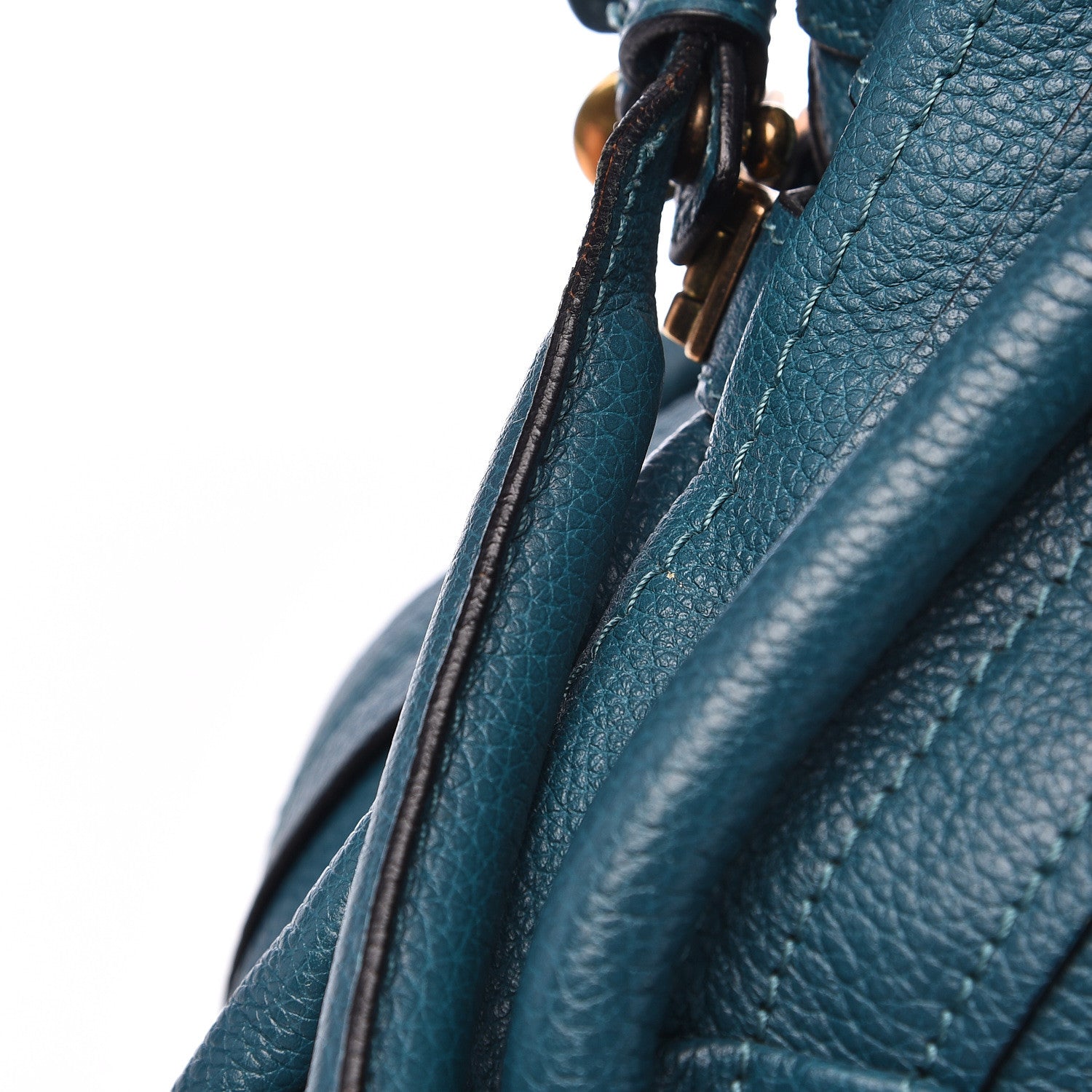 Chloe Calfskin Medium Paraty Peacock Blue 11 of 11