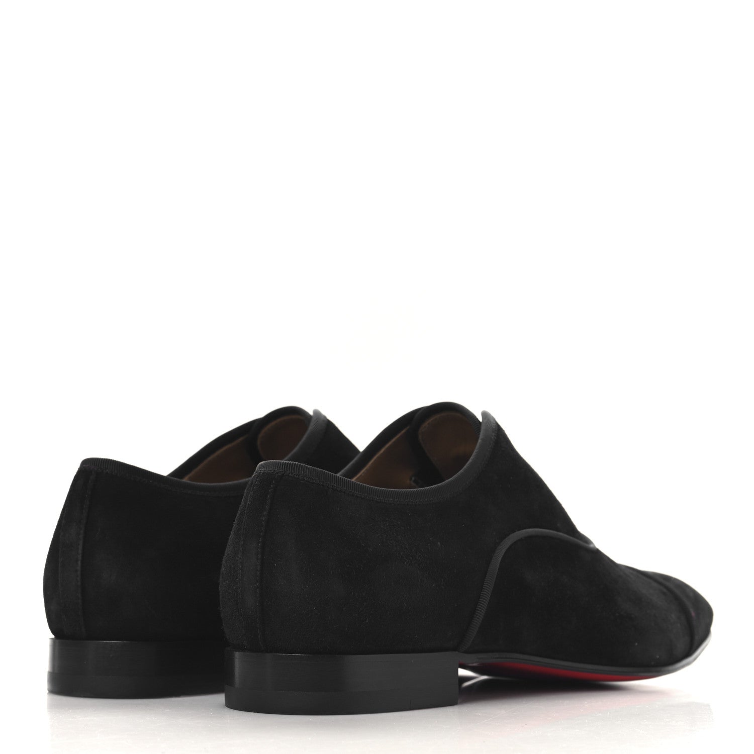 Christian Louboutin Veau Velours Mens Alpha Male Flat 42.5 Black 5 of 9