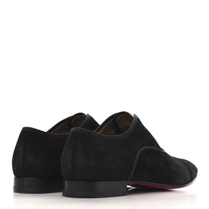 Christian Louboutin Veau Velours Mens Alpha Male Flat 42.5 Black 5 of 9