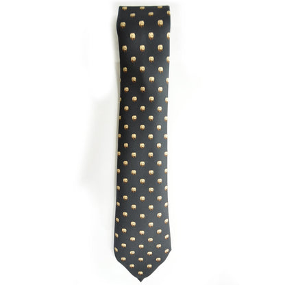 Hermes Silk Twill Panda Neck Tie 1 of 5