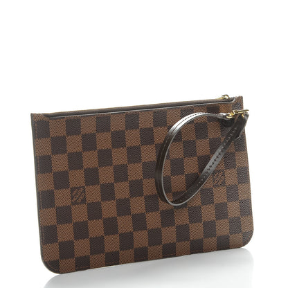 Louis Vuitton Damier Ebene Neverfull MM GM Pochette 3 of 8