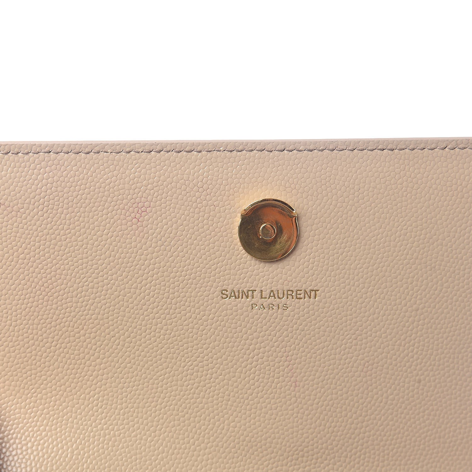 Saint Laurent Grain De Poudre Small Monogram Kate Satchel Nude Powder 10 of 12
