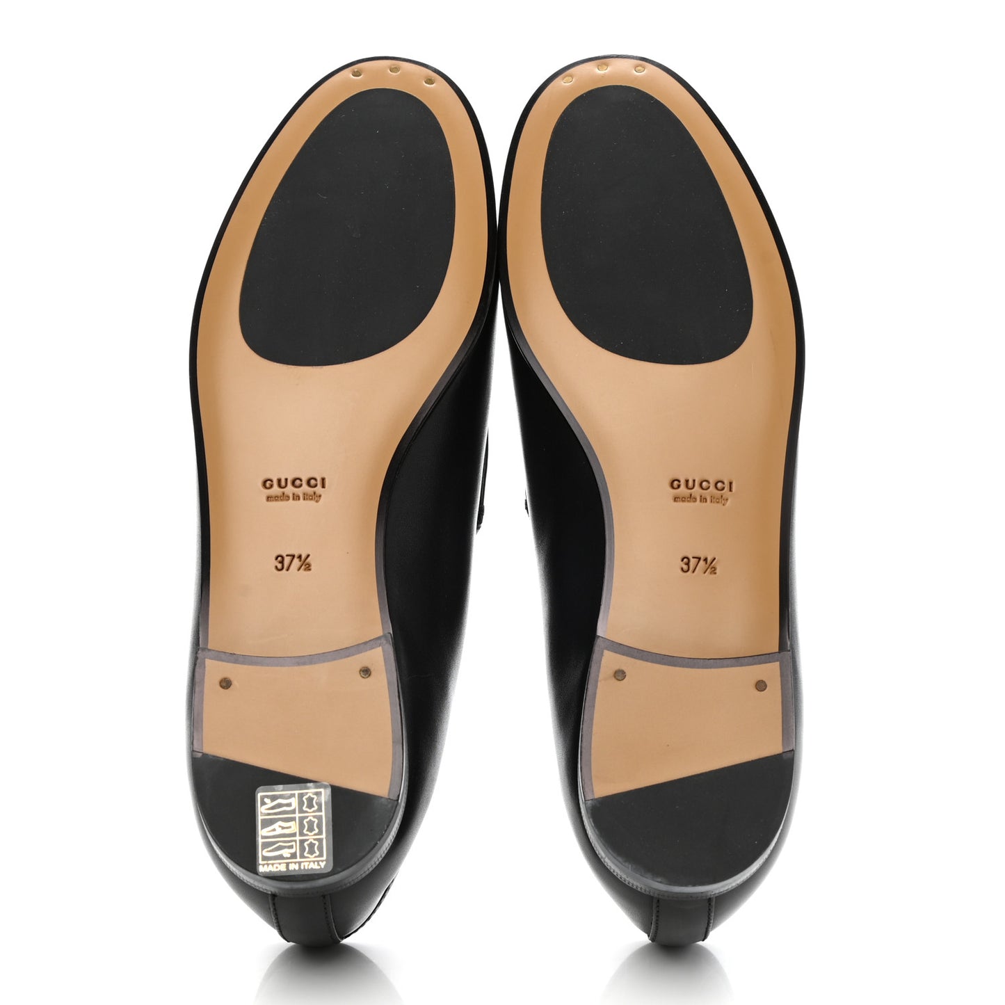 Calfskin Womens Jordaan Loafers 37.5 Black