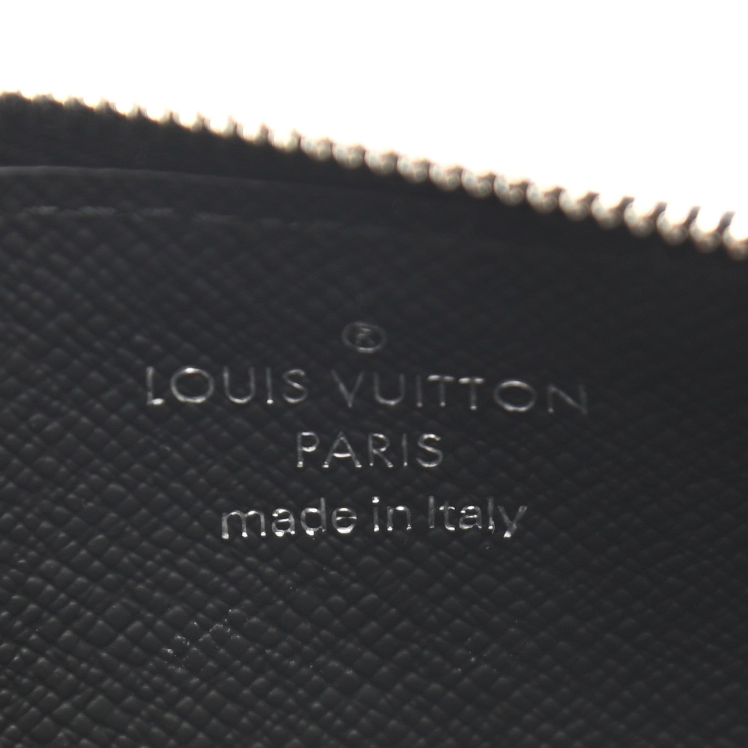 Louis Vuitton Monogram Eclipse Taiga Coin Card Holder 6 of 7