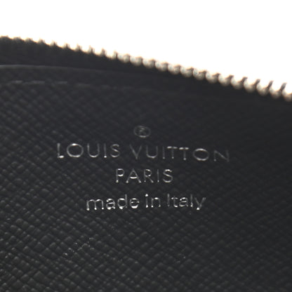 Louis Vuitton Monogram Eclipse Taiga Coin Card Holder 6 of 7