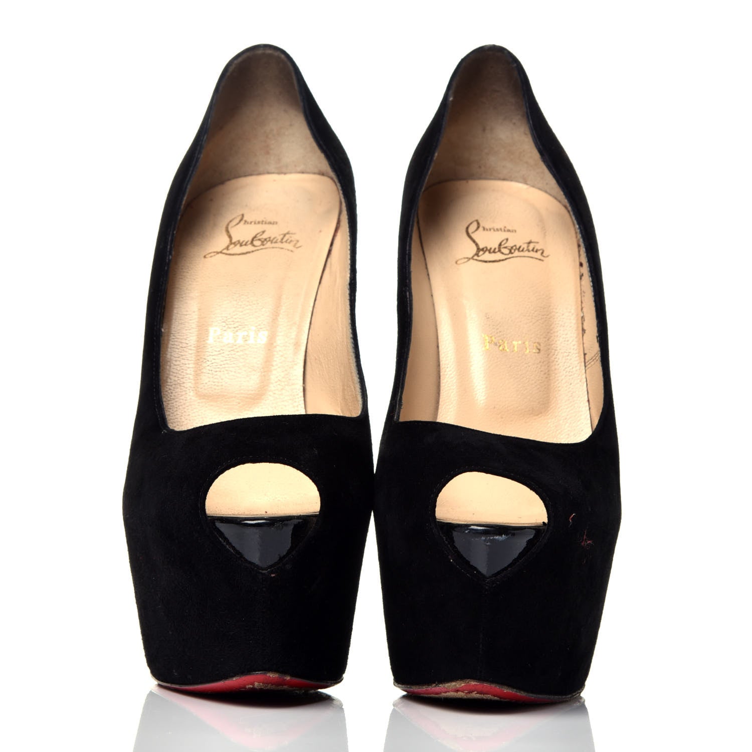 Christian Louboutin Veau Velours Highness 160 Pumps 39 Black 2 of 8