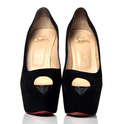 Christian Louboutin Veau Velours Highness 160 Pumps 39 Black 2 of 8