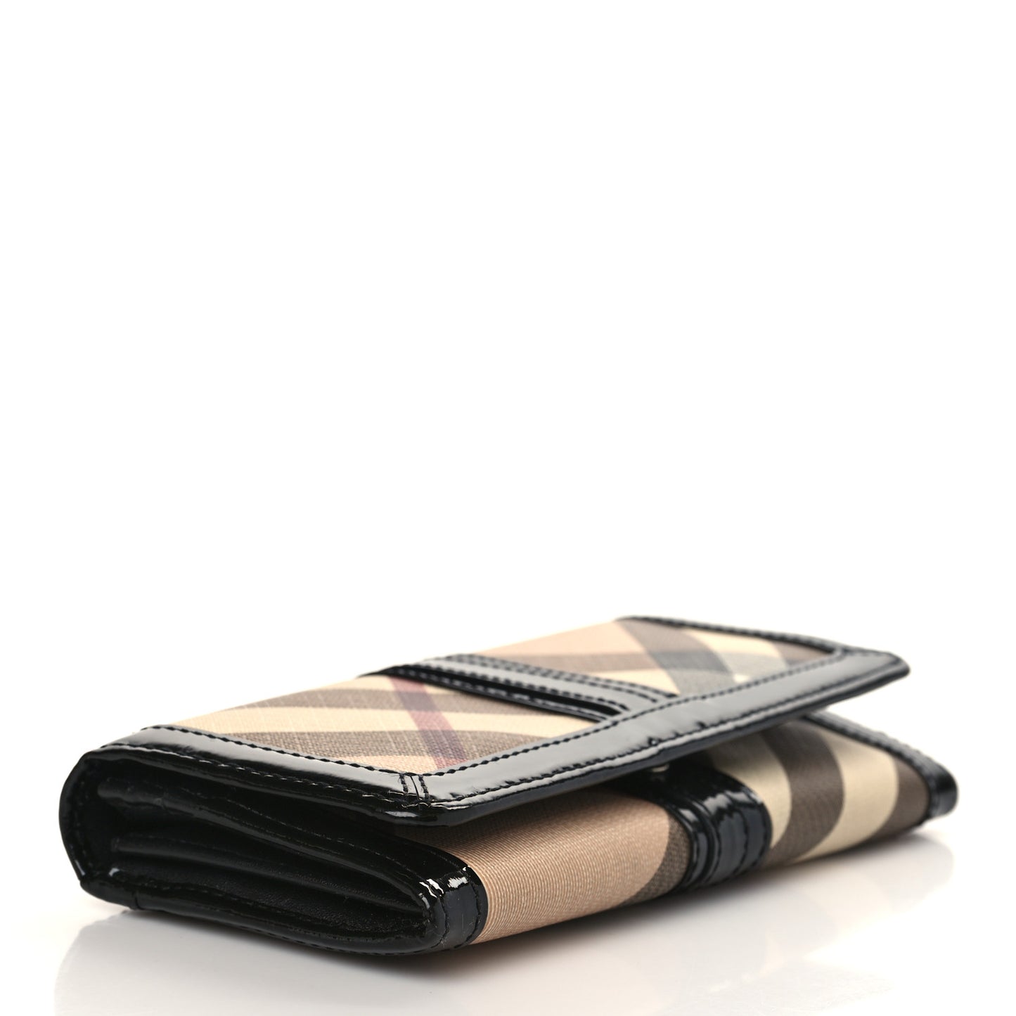 Supernova Check Penrose Continental Wallet Black