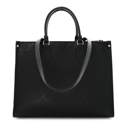 Louis Vuitton Empreinte Monogram Giant Onthego MM Black 1 of 10