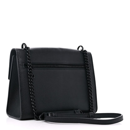 Louis Vuitton Soft Calfskin My Lockme Chain Bag BB Black 3 of 10