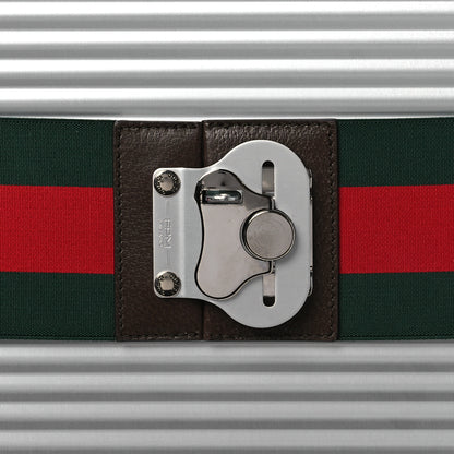 Gucci Aluminum Web Porter Cabin Plus Trolley 20 of 36