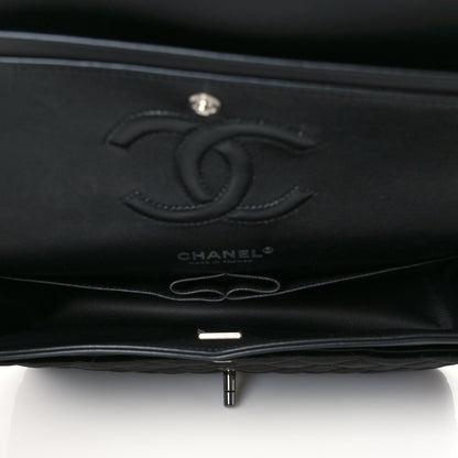 Chanel Velvet Quilted Medium Double Flap So Black 6 of 11