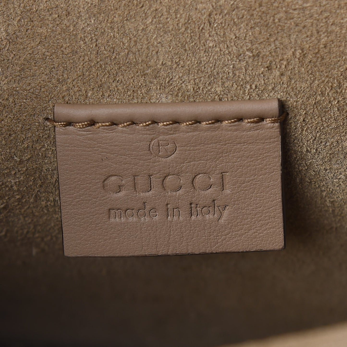 GG Supreme Monogram Mini Dionysus Shoulder Bag Taupe
