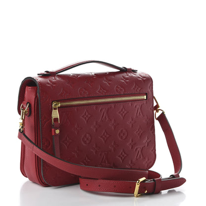 Louis Vuitton Empreinte Pochette Metis Scarlet 3 of 9