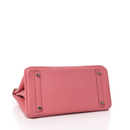 Hermes Togo Birkin 30 Rose Lipstick 5 of 31