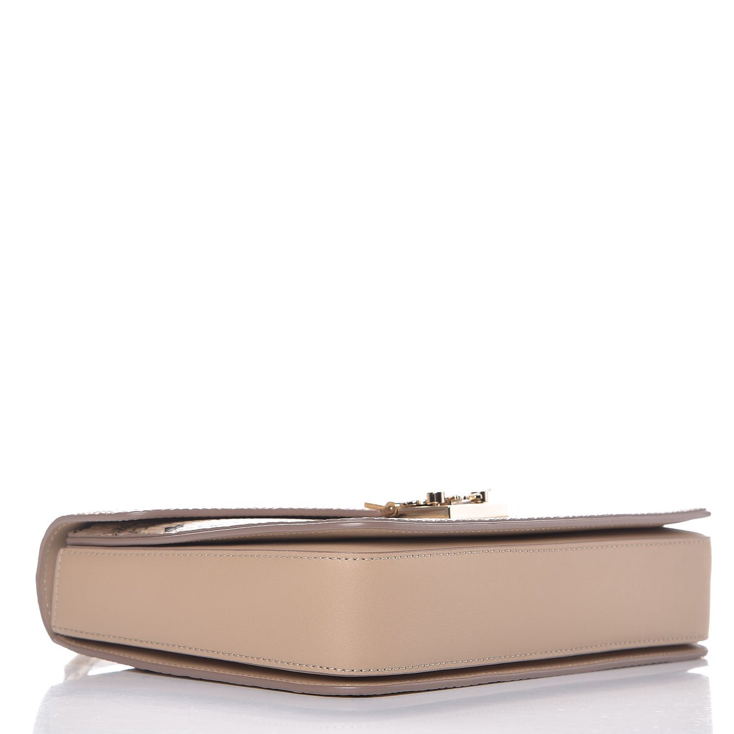 Visetos Medium Patricia Satchel Beige