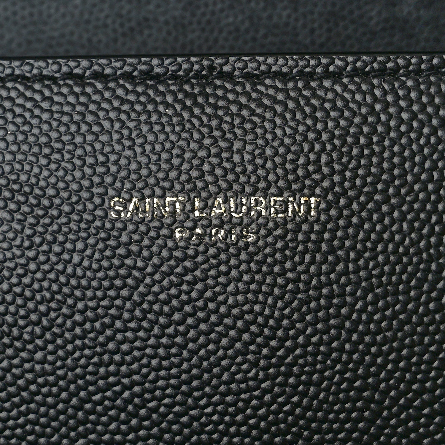 Saint Laurent Grain de Poudre Medium Classic Monogram Cassandra Top Handle Black Rouge Legion 6 of 13