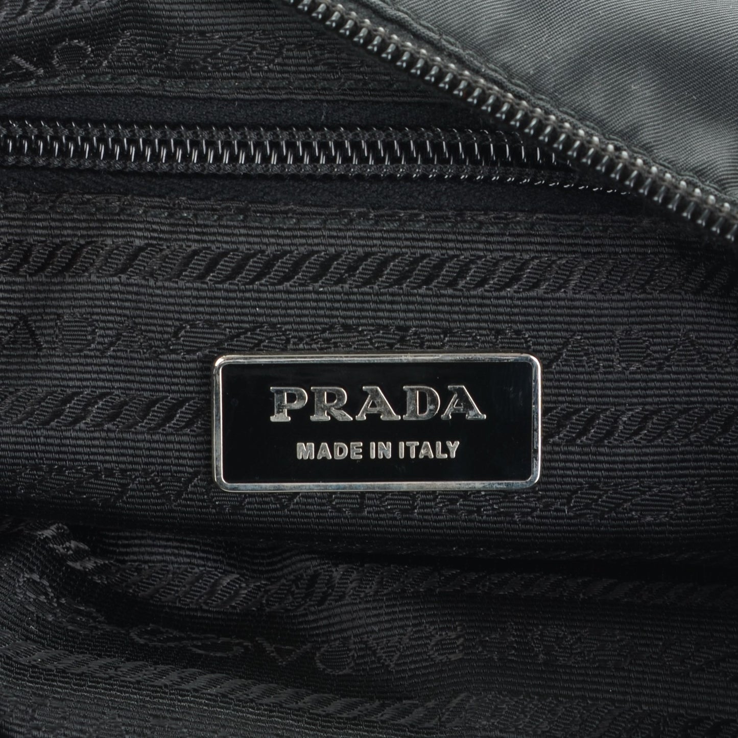 Nylon Vela Sling Messenger Bag Black