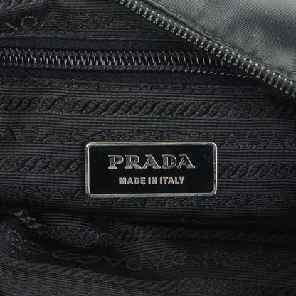 Prada Nylon Vela Sling Messenger Bag Black 6 of 6