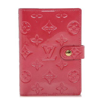 Louis Vuitton Vernis Small Ring Agenda Cover Framboise 1 of 6