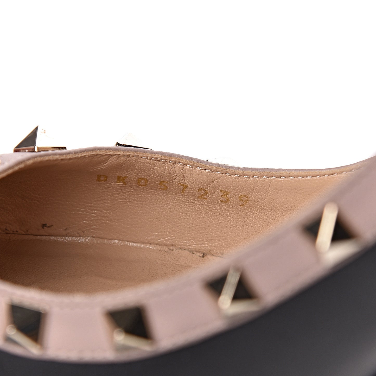 Nappa Rockstud 100mm Pumps 39 Black Poudre