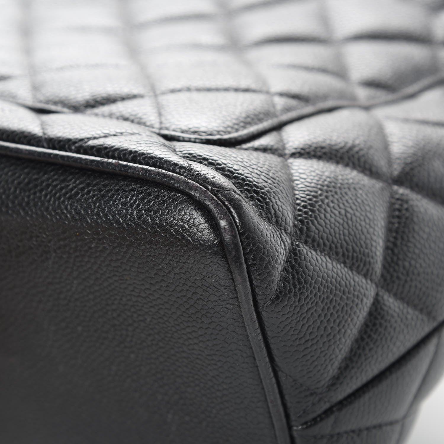 Chanel Caviar Quilted Medallion Tote Black 12 of 17