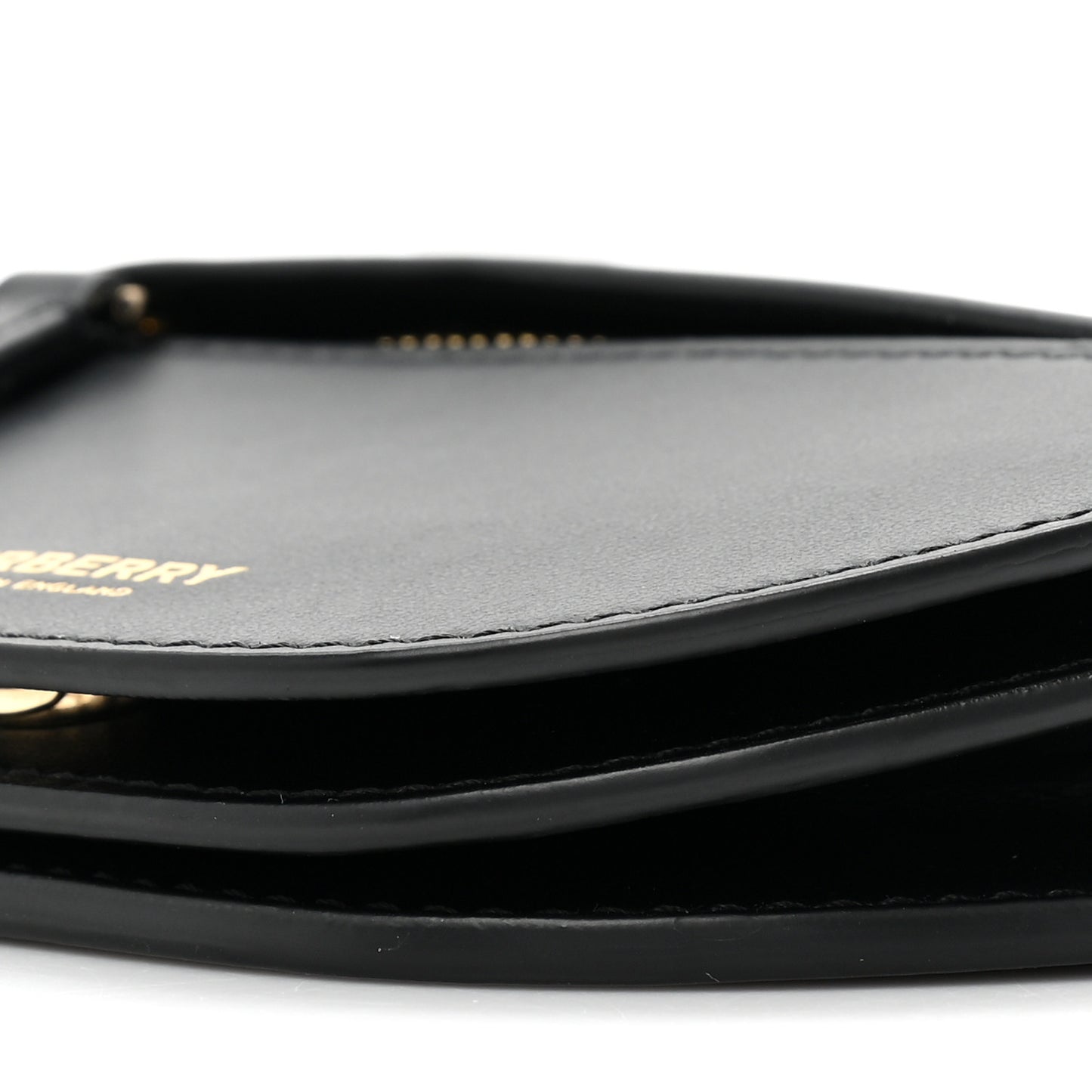Calfskin Micro Olympia Card Case Black