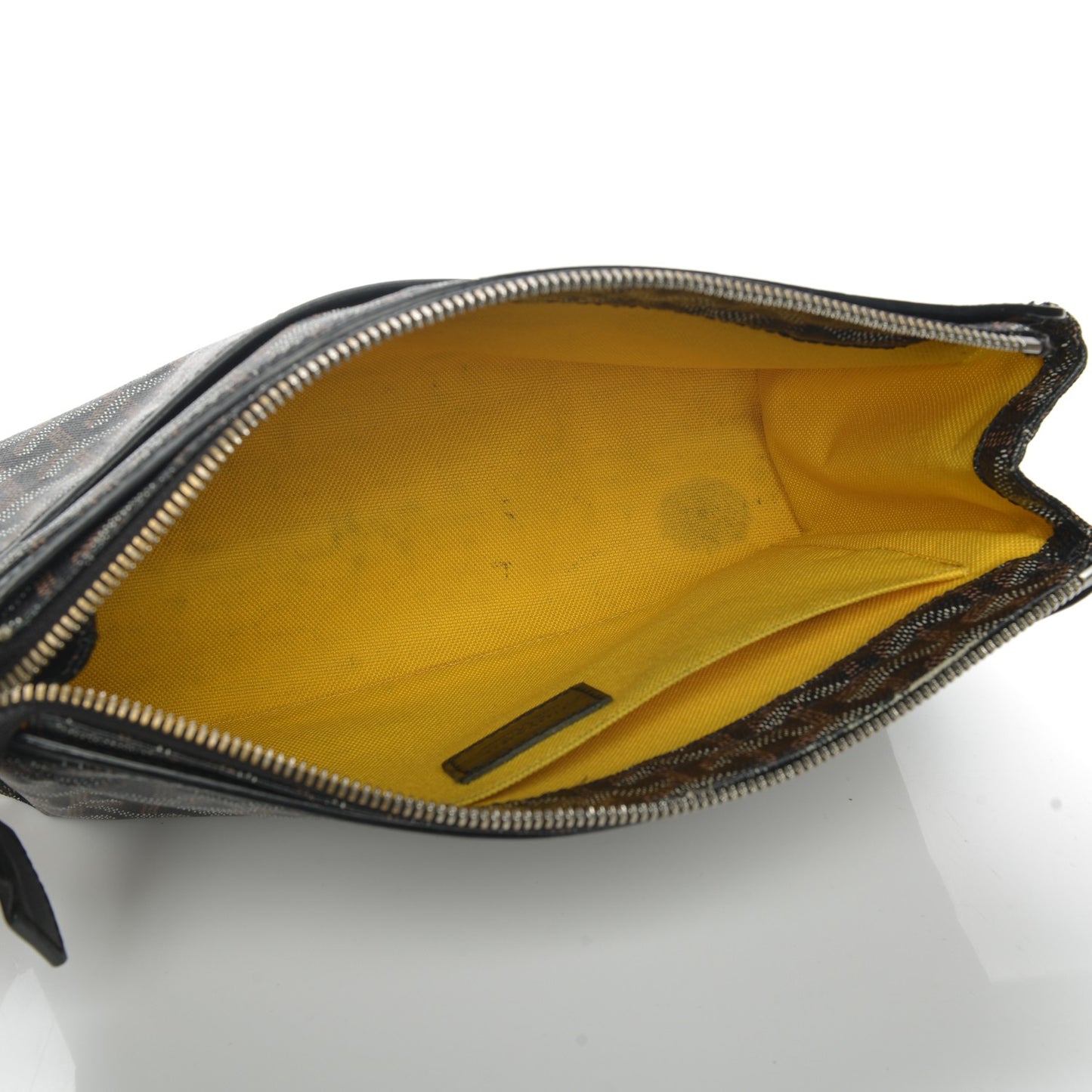 Goyardine Miroir Toiletry Bag GM Black