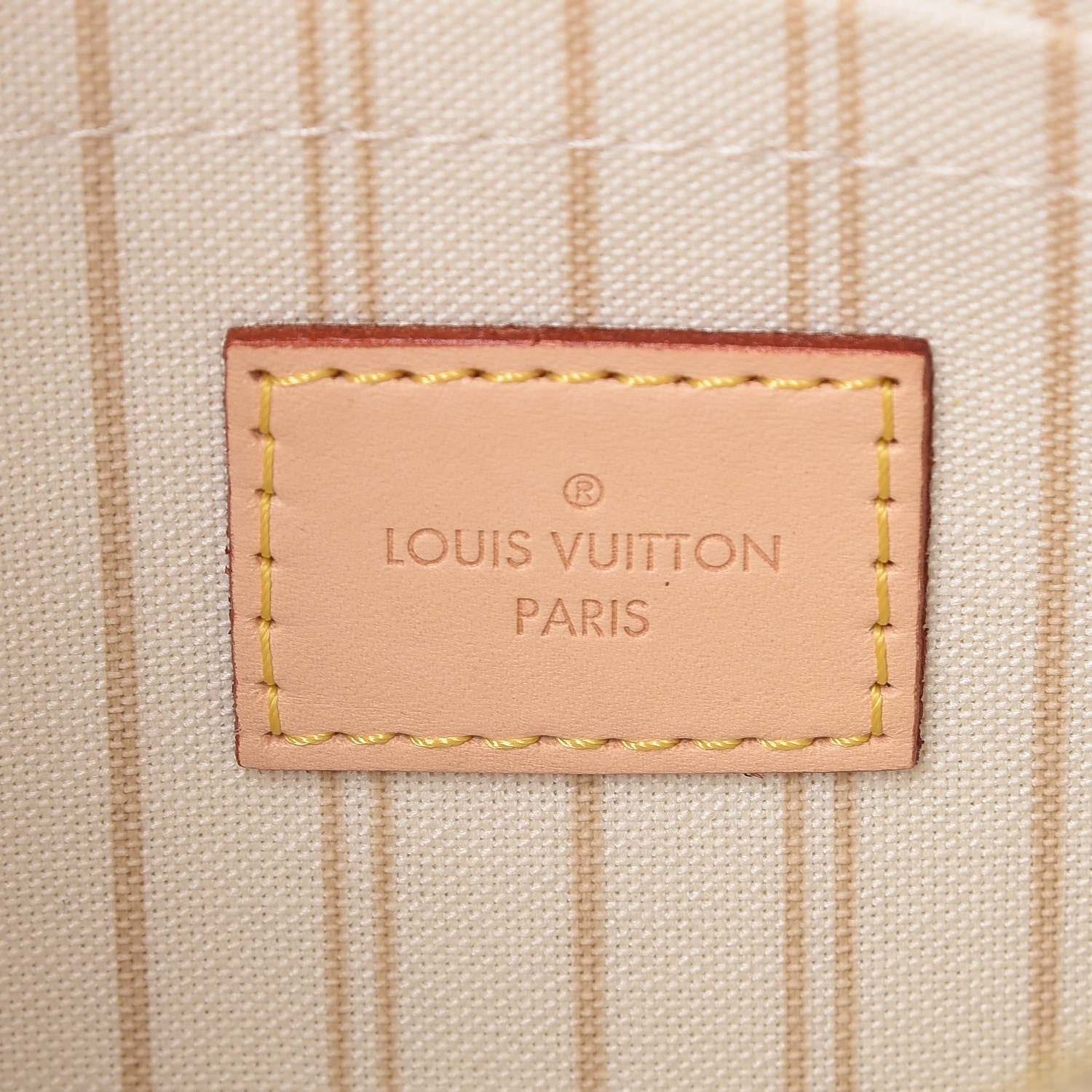 Louis Vuitton Damier Azur Neverfull MM GM Pochette 6 of 9