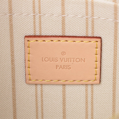 Louis Vuitton Damier Azur Neverfull MM GM Pochette 6 of 9