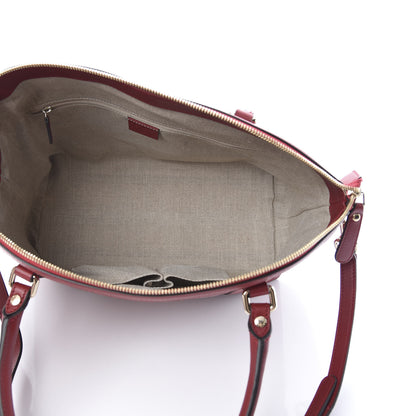 Gucci Soft Microguccissima Dome Satchel Red 5 of 11